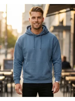 Pánská mikina ALTISPORT NoPrint NP/ALM024 DENIM
