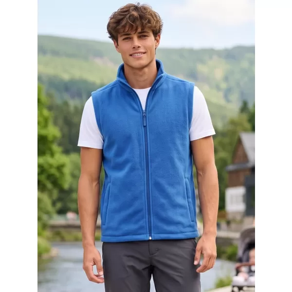  Unisex vesta fleece ALTISPORT NoPrint NP/ALU815 AZUROVĚ MODRÁ 