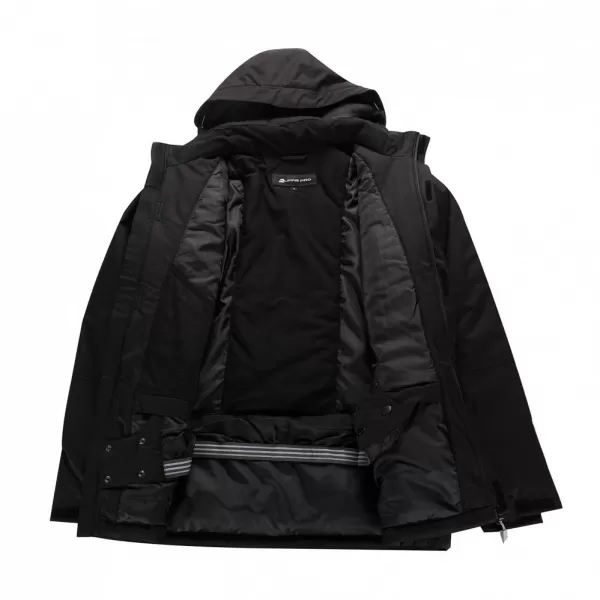  Pánská lyžařská budnda ALPINE PRO COMED MJCD716 ČERNÁ 