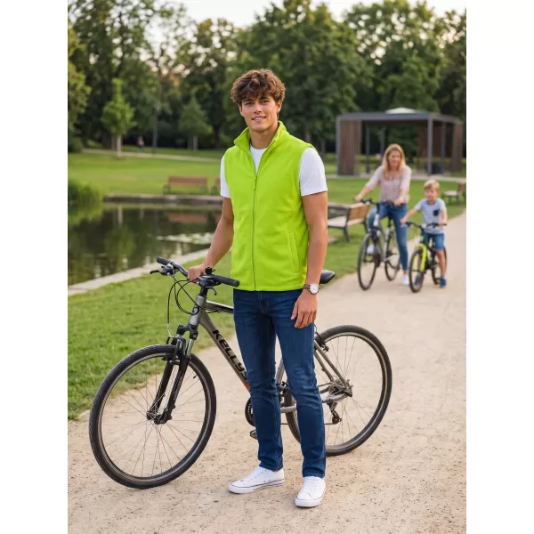  Unisex vesta fleece ALTISPORT NoPrint NP/ALU815 LIMETKOVÁ 