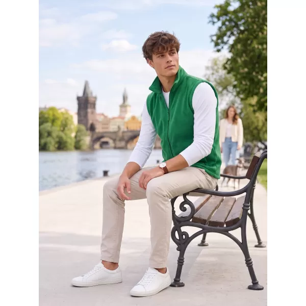  Unisex vesta fleece ALTISPORT NoPrint NP/ALU815 STŘEDNĚ ZELENÁ 