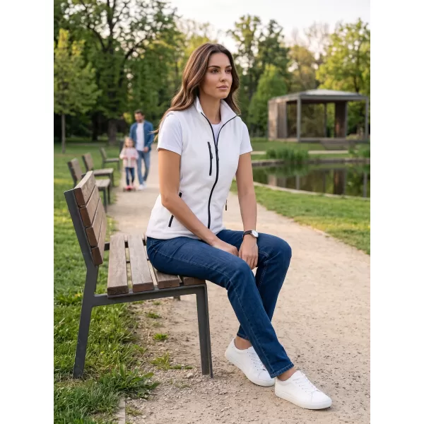  Unisex vesta ALTISPORT NoPrint NP/ALU525 BÍLÁ 