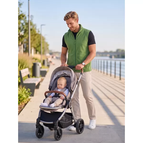  Unisex vesta fleece ALTISPORT NoPrint NP/ALU815 TRÁVOVĚ ZELENÁ 
