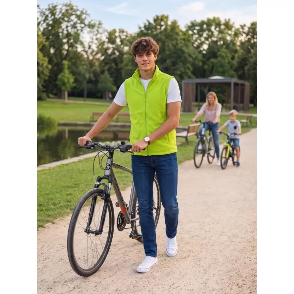  Unisex vesta fleece ALTISPORT NoPrint NP/ALU815 LIMETKOVÁ 