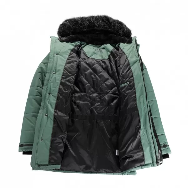  Pánská bunda ALPINE PRO WERD MJCD681 ZELENÁ 