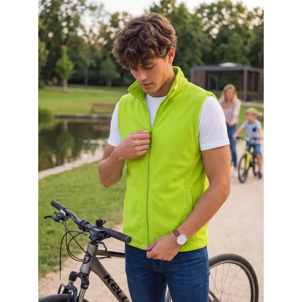  Unisex vesta fleece ALTISPORT NoPrint NP/ALU815 LIMETKOVÁ 