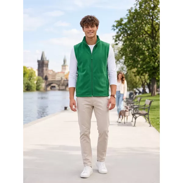  Unisex vesta fleece ALTISPORT NoPrint NP/ALU815 STŘEDNĚ ZELENÁ 