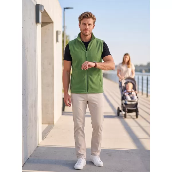  Unisex vesta fleece ALTISPORT NoPrint NP/ALU815 TRÁVOVĚ ZELENÁ 