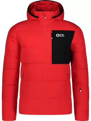 Pánská zimní bunda NORDBLANC ORIENTING NBWJM8057 ČERVENÁ