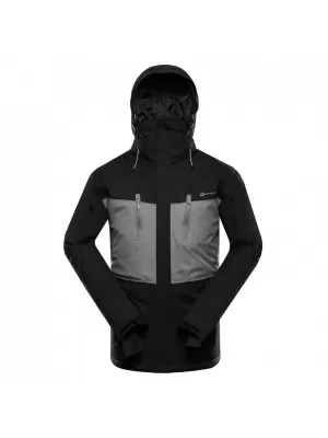 Pánská lyžařská budnda ALPINE PRO COMED MJCD716 ČERNÁ