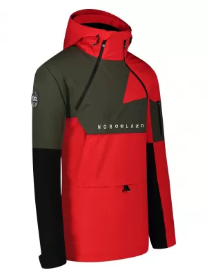 Pánská zimní bunda NORDBLANC SNOWPACK NBWJM8124 ČERVENÁ