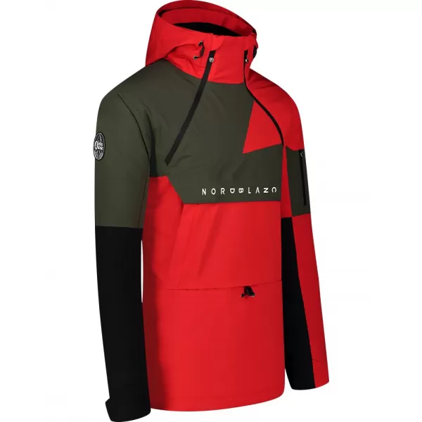  Pánská zimní bunda NORDBLANC SNOWPACK NBWJM8124 ČERVENÁ 