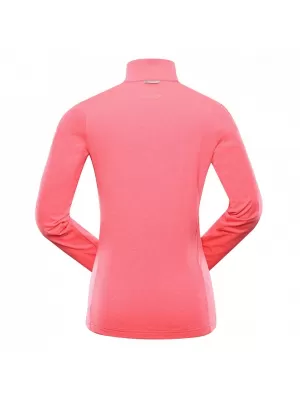 Dámská mikina ALPINE PRO GOLLA LSWB407 NEON CORAL