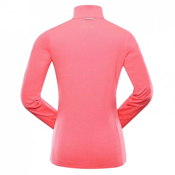  Dámská mikina ALPINE PRO GOLLA LSWB407 NEON CORAL 