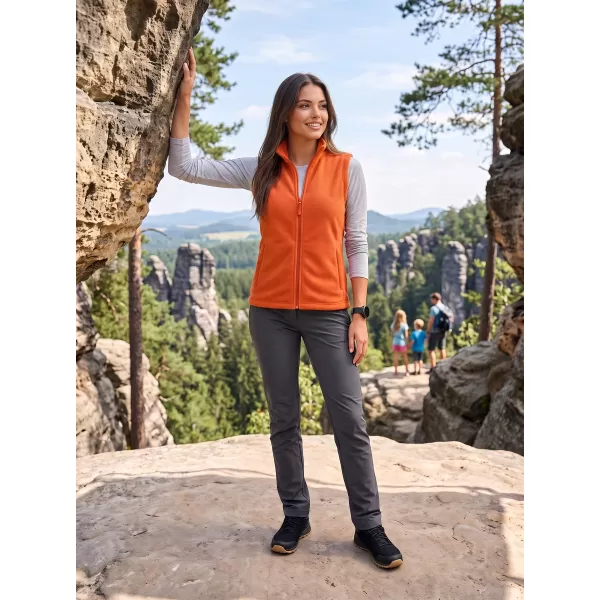  Unisex vesta fleece ALTISPORT NoPrint NP/ALU815 ORANŽOVÁ 