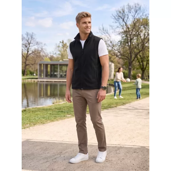  Unisex vesta fleece ALTISPORT NoPrint NP/ALU815 ČERNÁ 