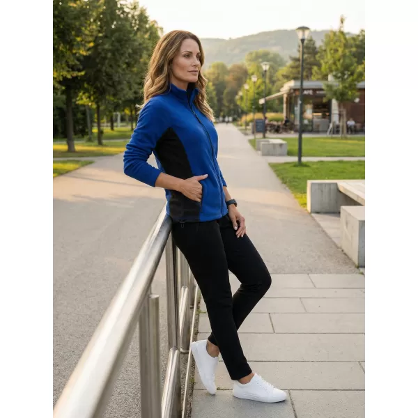  Dámská fleece mikina ALTISPORT NoPrint NP/ALW825 KRÁLOVSKÁ MODRÁ 