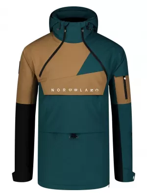 Pánská zimní bunda NORDBLANC SNOWPACK NBWJM8124 TMAVĚ ZELENÁ