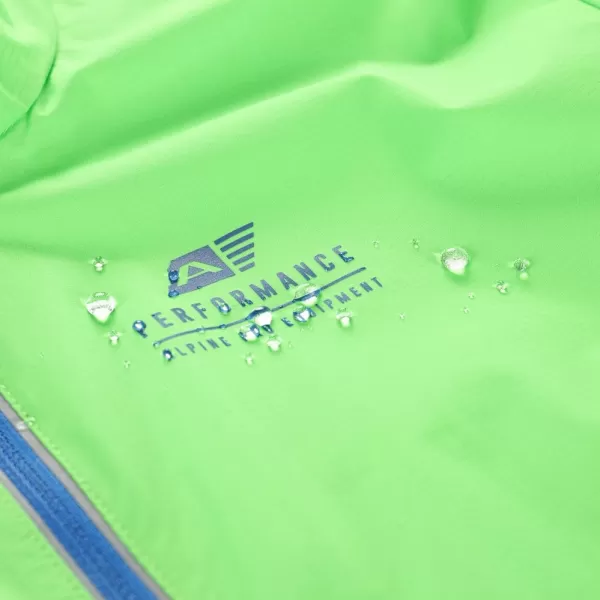  Dětská ultralehká bunda ALPINE PRO SPINO KJCC319 ZELENÁ 