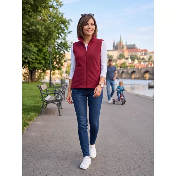 Unisex vesta fleece ALTISPORT NoPrint NP/ALU815 MARLBORO ČERVENÁ 