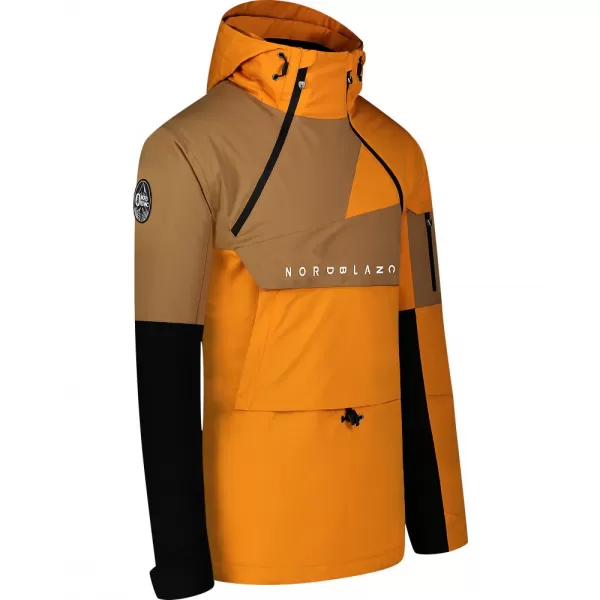  Pánská zimní bunda NORDBLANC SNOWPACK NBWJM8124 ORANŽOVÁ 