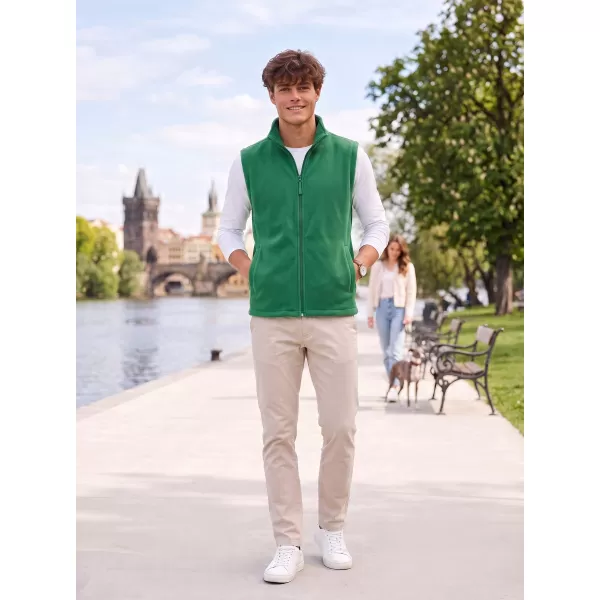  Unisex vesta fleece ALTISPORT NoPrint NP/ALU815 STŘEDNĚ ZELENÁ 