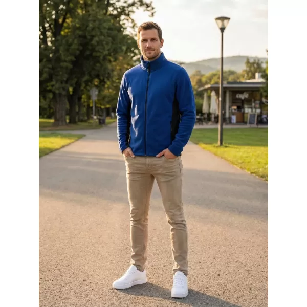  Pánská fleece mikina ALTISPORT NoPrint NP/ALM725 KRÁLOVSKÁ MODRÁ 