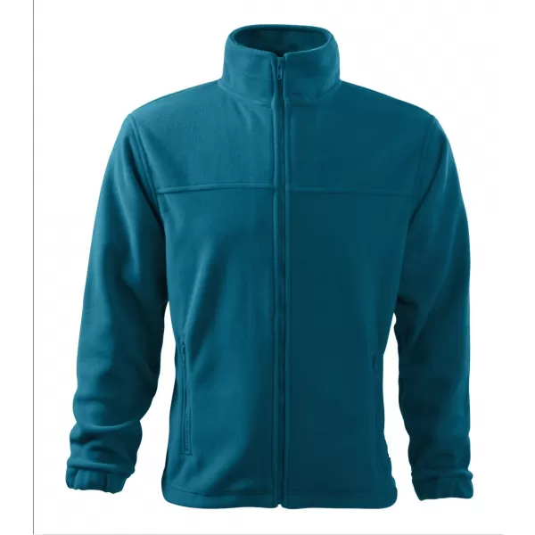  Pánská fleece mikina ALTISPORT NoPrint NP/ALM105 PETROLEJOVÁ 