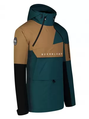 Pánská zimní bunda NORDBLANC SNOWPACK NBWJM8124 TMAVĚ ZELENÁ