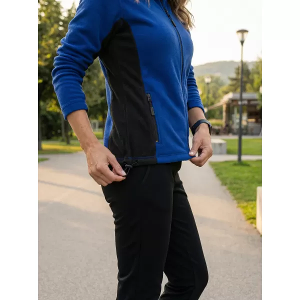  Dámská fleece mikina ALTISPORT NoPrint NP/ALW825 KRÁLOVSKÁ MODRÁ 