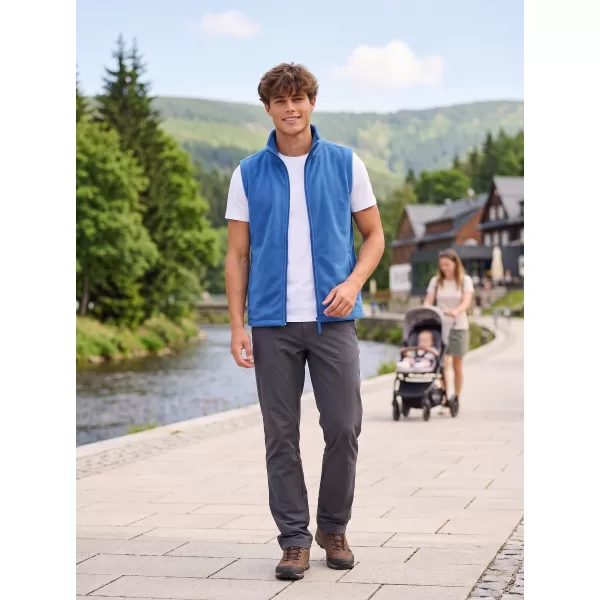  Unisex vesta fleece ALTISPORT NoPrint NP/ALU815 AZUROVĚ MODRÁ 
