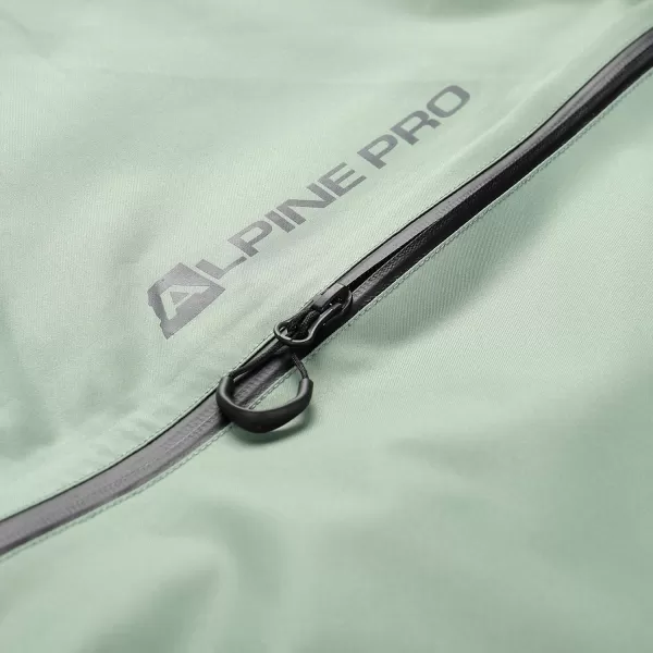  Pánská lyžařská bunda ALPINE PRO OMEQ MJCB644 ZELENÁ 