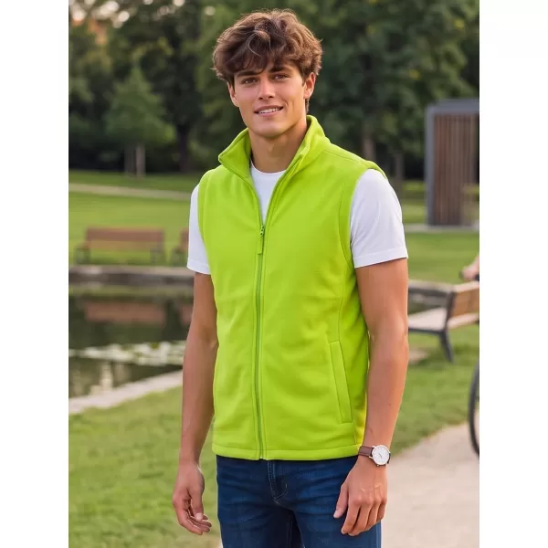  Unisex vesta fleece ALTISPORT NoPrint NP/ALU815 LIMETKOVÁ 