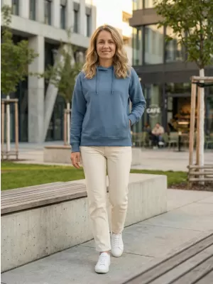 Dámská mikina ALTISPORT NoPrint NP/ALW124 DENIM