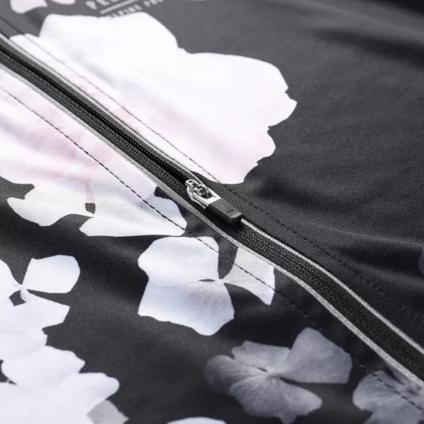  Dámský cyklo dres ALPINE PRO SAGENA LTSC971 ČERNÁ 