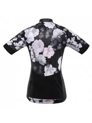 Dámský cyklo dres ALPINE PRO SAGENA LTSC971 ČERNÁ