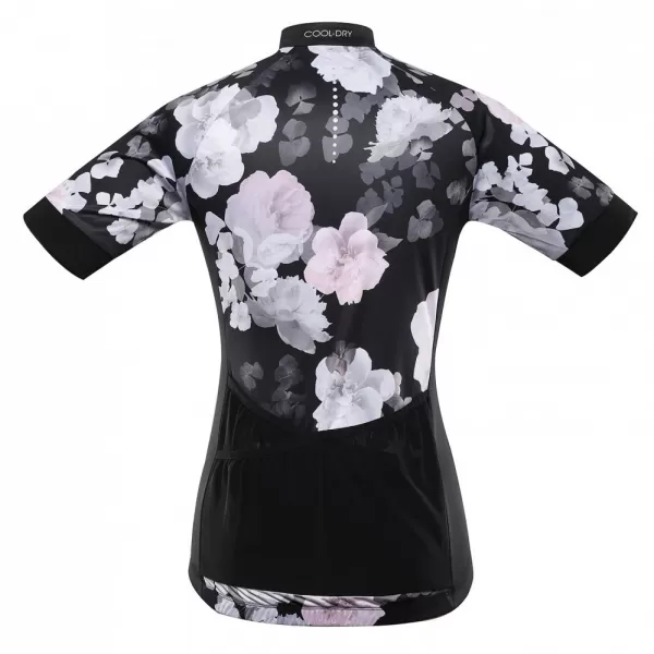  Dámský cyklo dres ALPINE PRO SAGENA LTSC971 ČERNÁ 