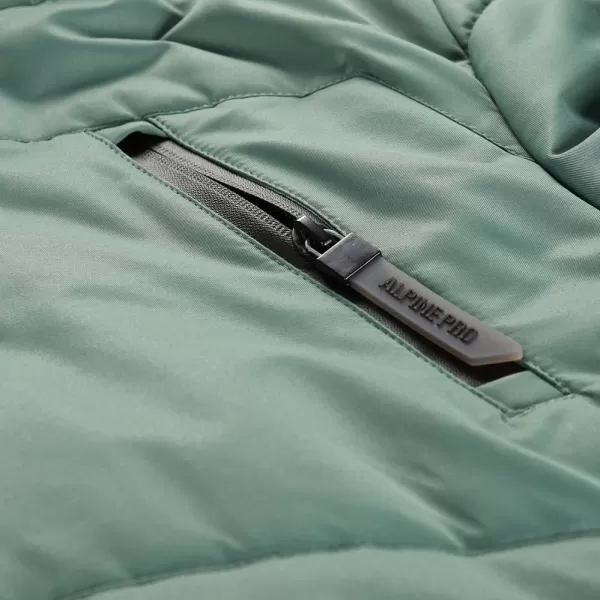  Dámská bunda ALPINE PRO WERDA LJCD644 ZELENÁ 