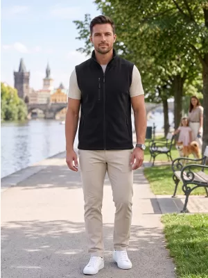 Unisex vesta ALTISPORT NoPrint NP/ALU525 ČERNÁ