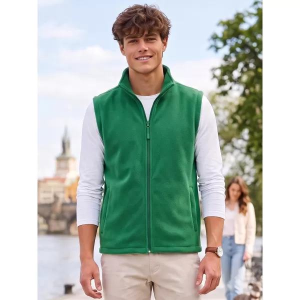  Unisex vesta fleece ALTISPORT NoPrint NP/ALU815 STŘEDNĚ ZELENÁ 