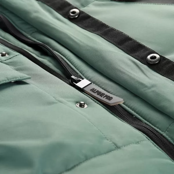  Pánská bunda ALPINE PRO WERD MJCD681 ZELENÁ 