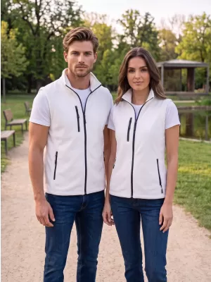 Unisex vesta ALTISPORT NoPrint NP/ALU525 BÍLÁ
