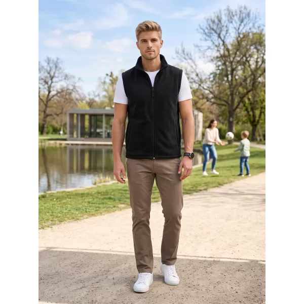  Unisex vesta fleece ALTISPORT NoPrint NP/ALU815 ČERNÁ 