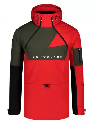 Pánská zimní bunda NORDBLANC SNOWPACK NBWJM8124 ČERVENÁ