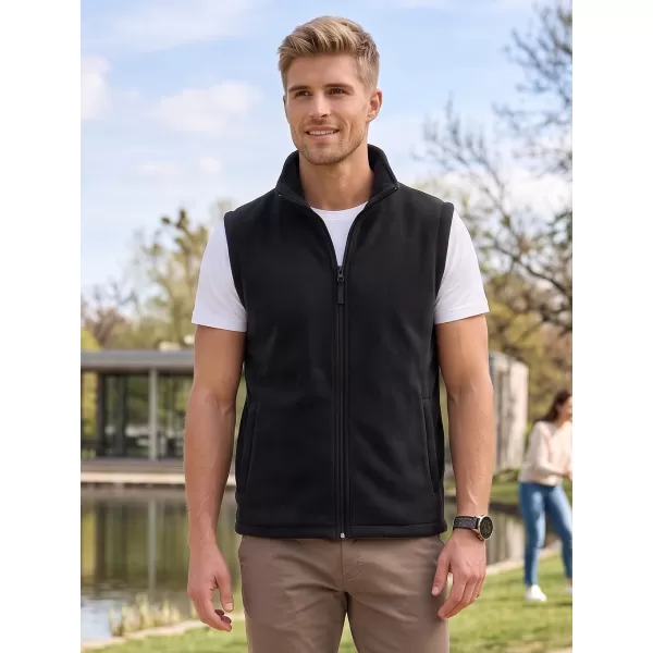  Unisex vesta fleece ALTISPORT NoPrint NP/ALU815 ČERNÁ 