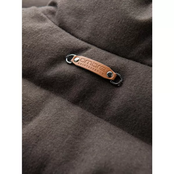  Pánská vesta OMBRE OM-JAVJ-0200 OLIVE MELANGE 