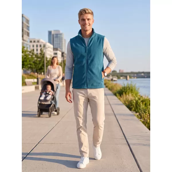  Unisex vesta fleece ALTISPORT NoPrint NP/ALU815 PETROLEJOVÁ 