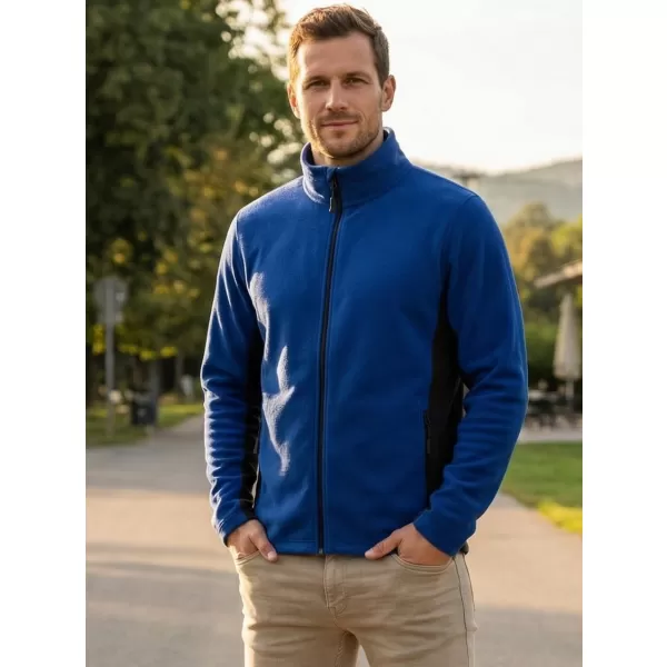  Pánská fleece mikina ALTISPORT NoPrint NP/ALM725 KRÁLOVSKÁ MODRÁ 
