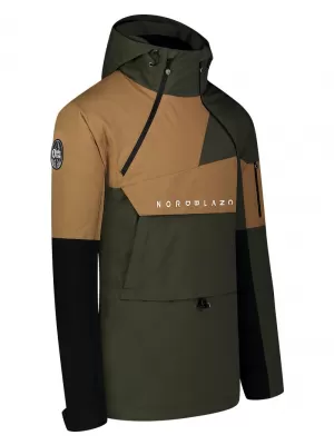 Pánská zimní bunda NORDBLANC SNOWPACK NBWJM8124 ARMÁDNÍ ZELENÁ