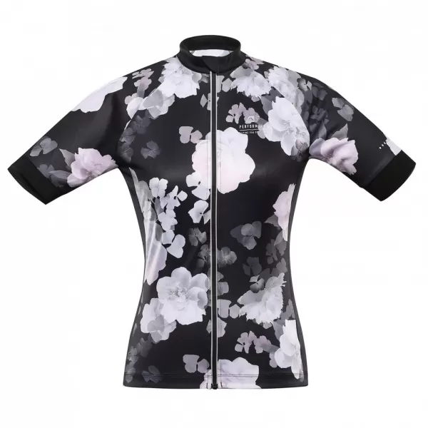  Dámský cyklo dres ALPINE PRO SAGENA LTSC971 ČERNÁ 